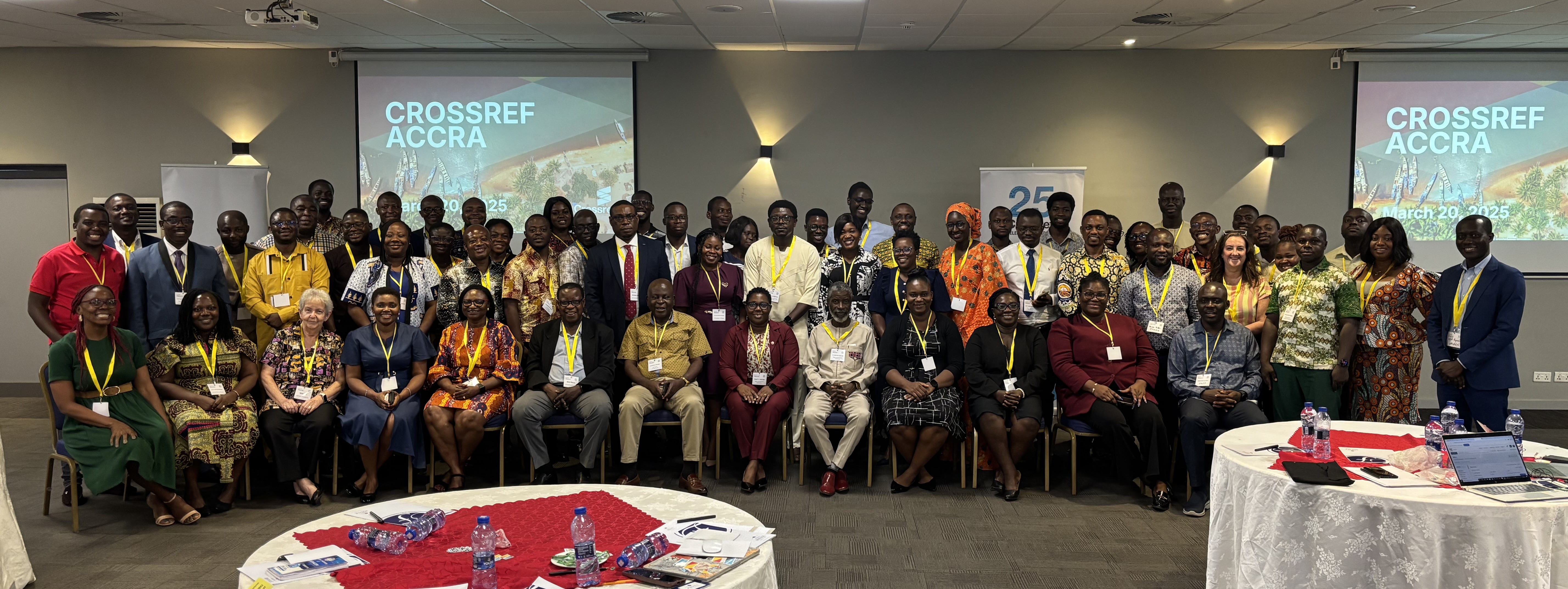 Photo: Participants from across Ghana’s research and publishing landscape.